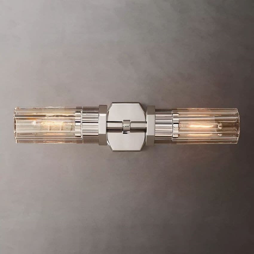 Lambert Hexagonal Linear Wall Sconce 19½"W