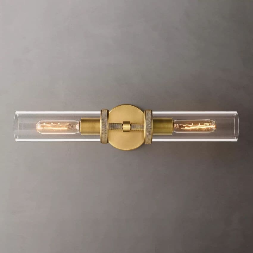 Lambert Knurled Linear Wall Sconce 20½"W