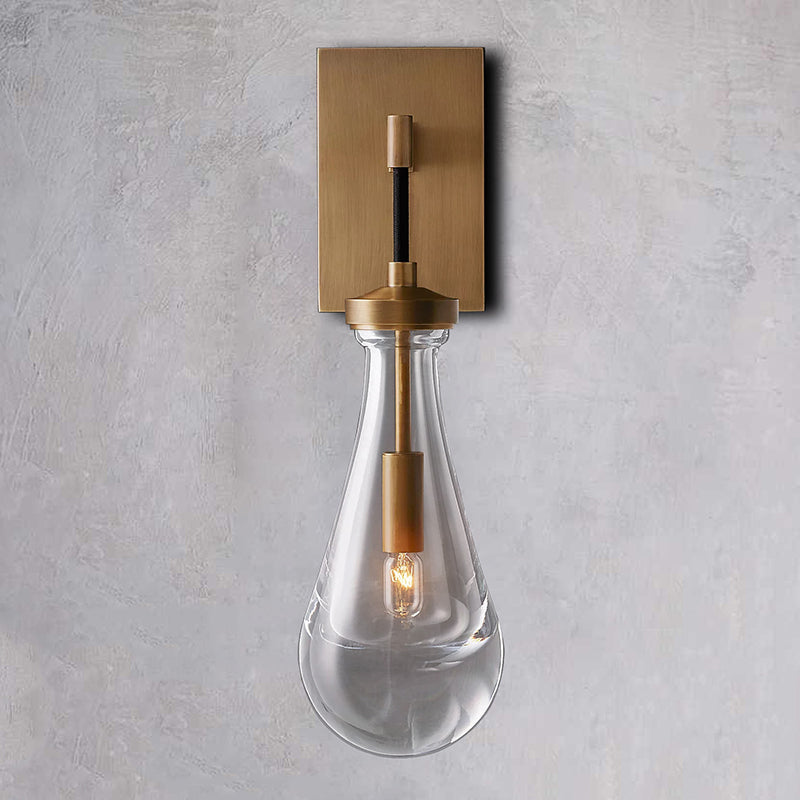 Raindrop Wall Sconce, Cord