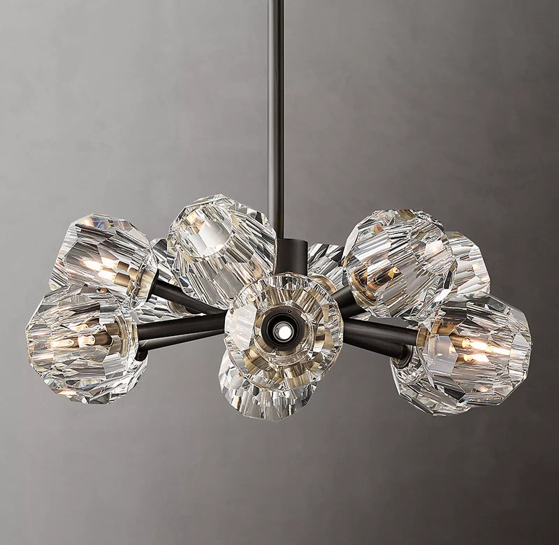 Boule Cristal Round Chandelier 24"