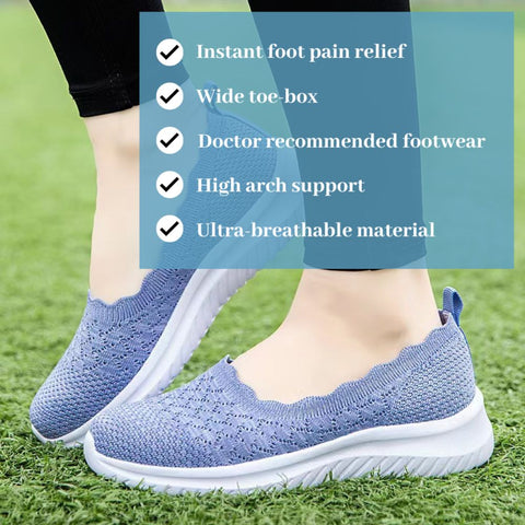 Women Slip On Stretch Knit Shoes