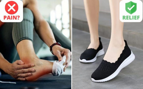 Women Slip On Stretch Knit Shoes