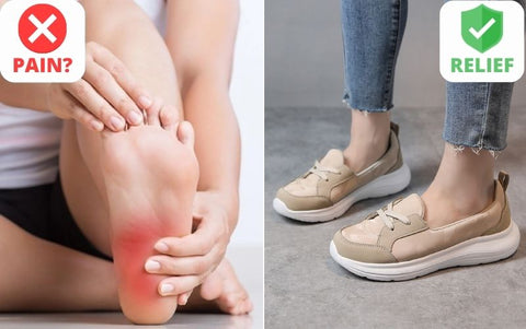 Onecomfy Orthopedic Women Shoes Breathable Slip On Arch Support Non-slip