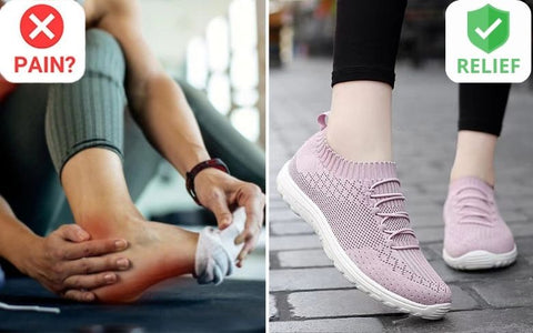 Onecomfy Women Versatile Slip-on Walking Shoes Elastic Mesh Leisure