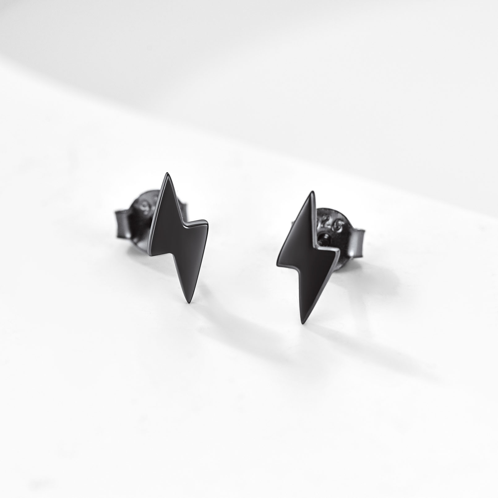 ChicSilver Heart Stud Earrings for Little Girls Hypoallergenic 925 Sterling Silver Women Jewelry Gift