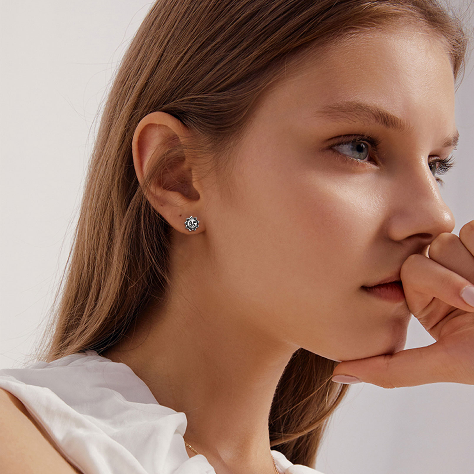 ChicSilver Women Mens Necklace Figaro Chain Necklace 2.8mm, Solid 925 Sterling Silver Figaro Link Chain Boys Jewellery 20 Inches