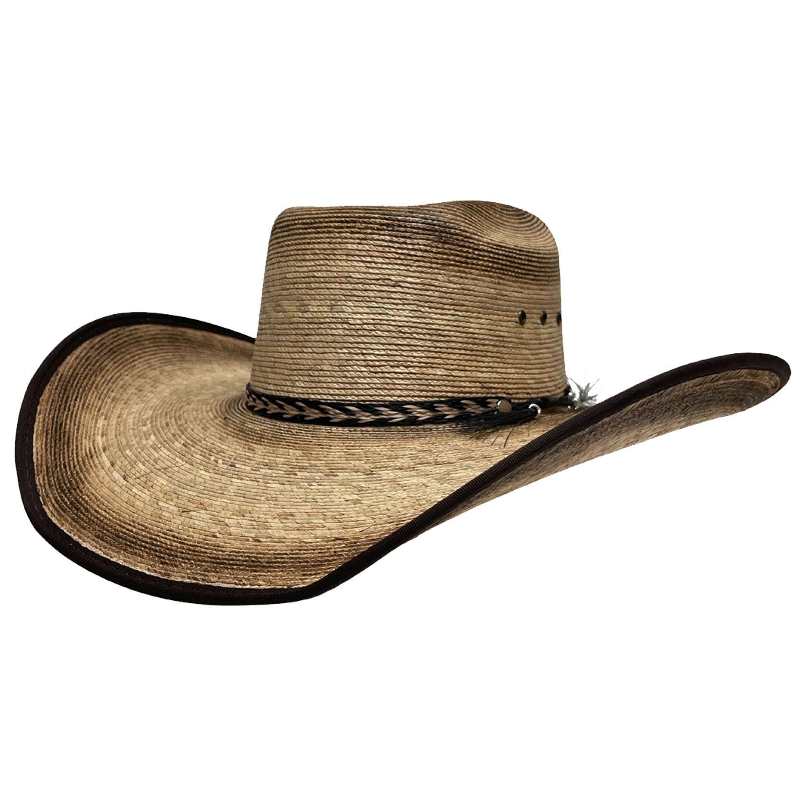 Laredo - Mens Straw Palm Cowboy Hat