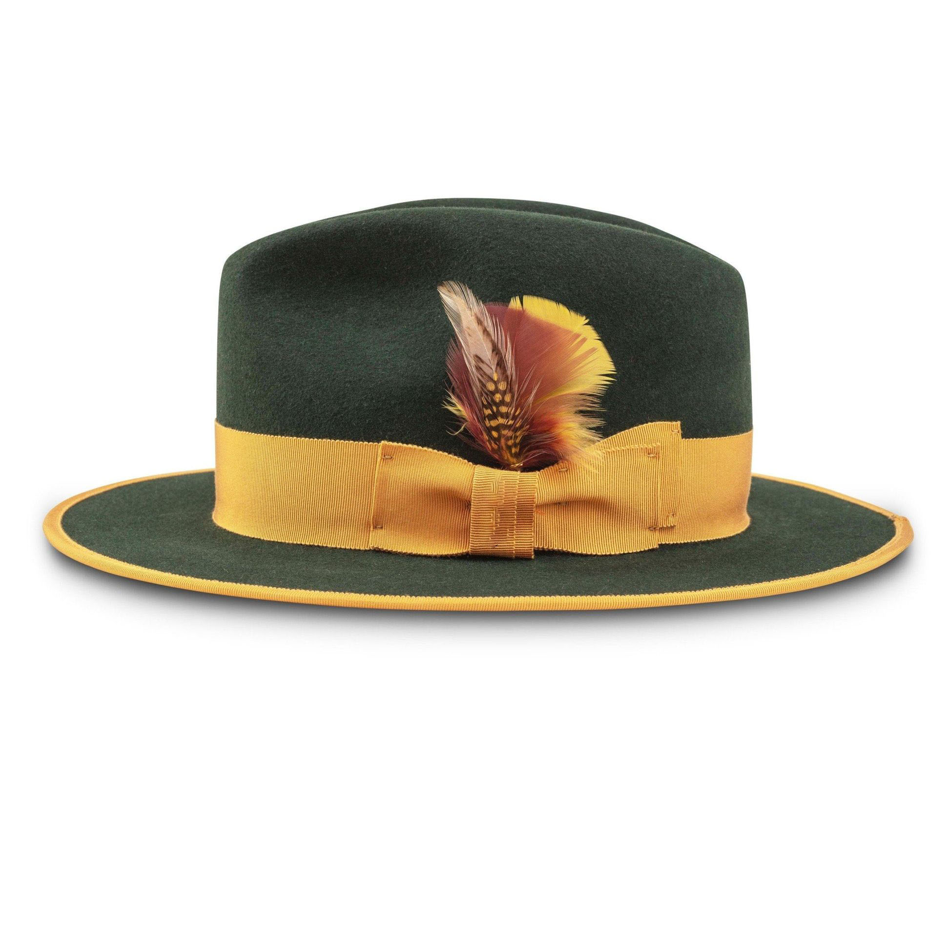 Gent by Potukly Fedora-Green [Fast shipping and box packing]