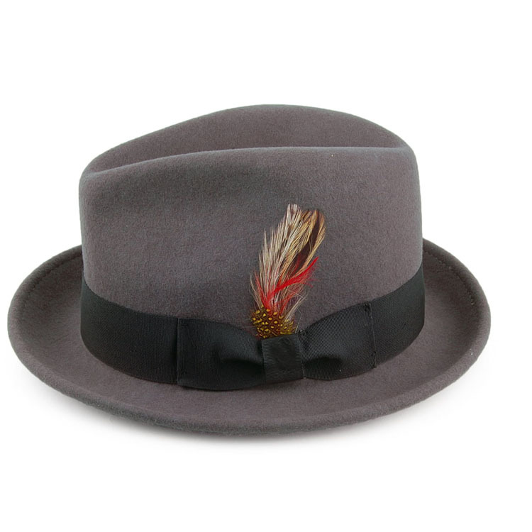 CLASSIC Wool Fedora [Fast shipping and box packing]
