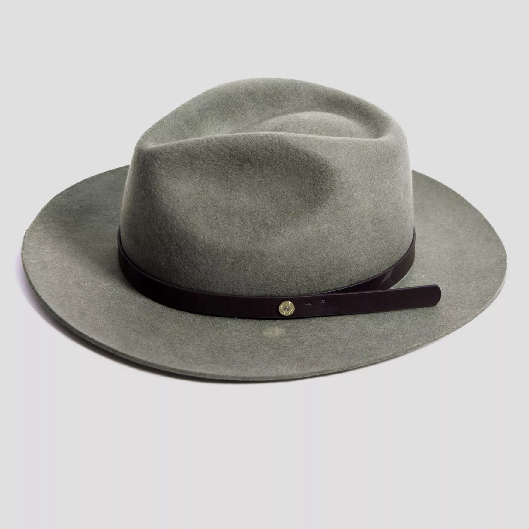 Geoffery Fedora–Olive Green[Fast shipping and box packing]