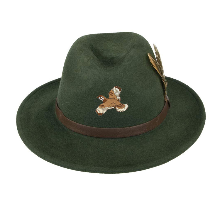 Embroidery Fedora [Fast shipping and box packing]
