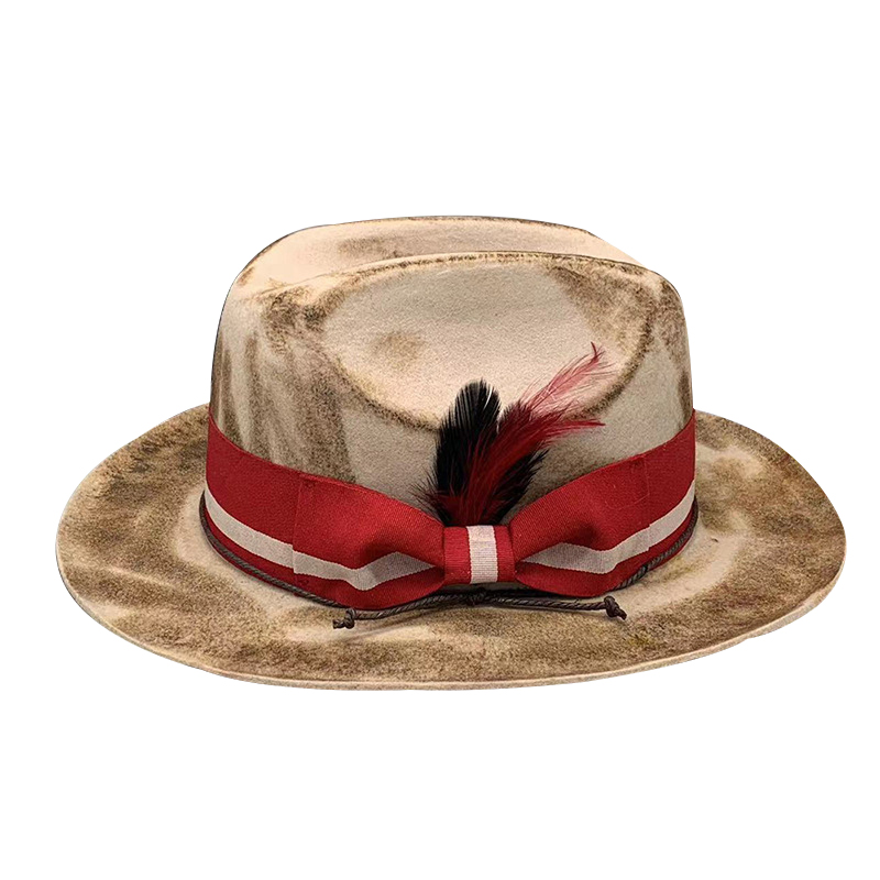 Vintage Wool Fedora Hat