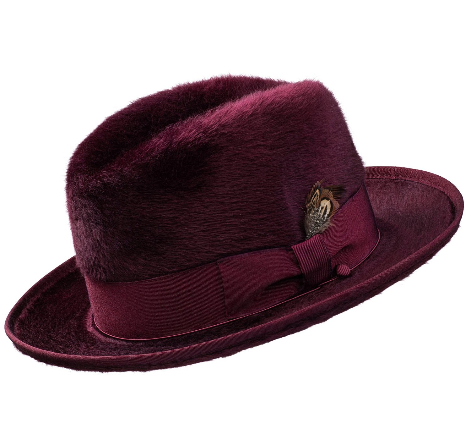 7 colors-Homburg Beaver Hat [Fast shipping and box packing]