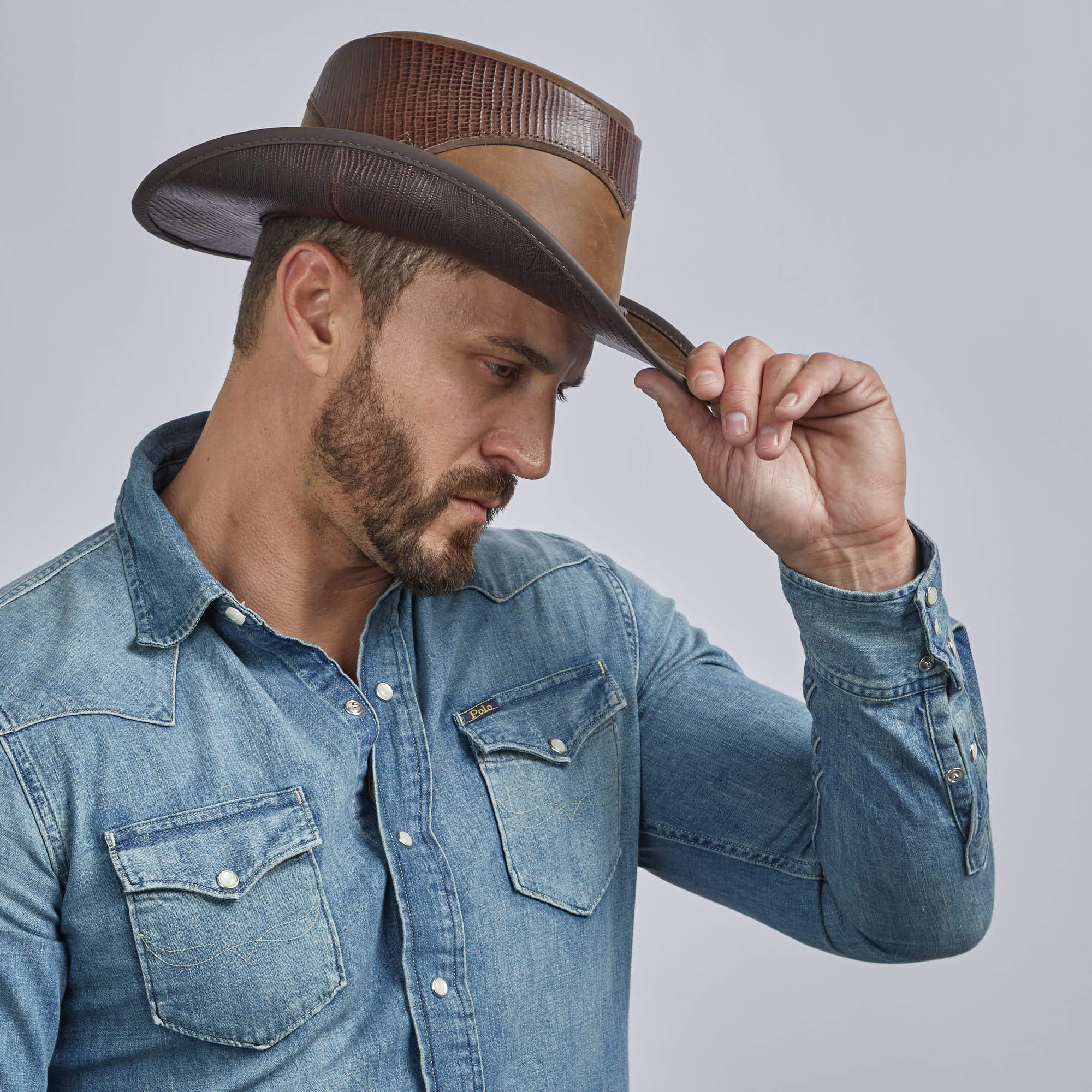 Arroyo - Leather Cowboy Hat