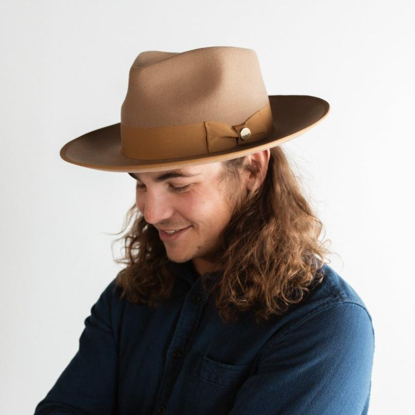 Miller Ranch BUSHWICK RANCHER HAT – BROWN [Fast shipping and box packing]