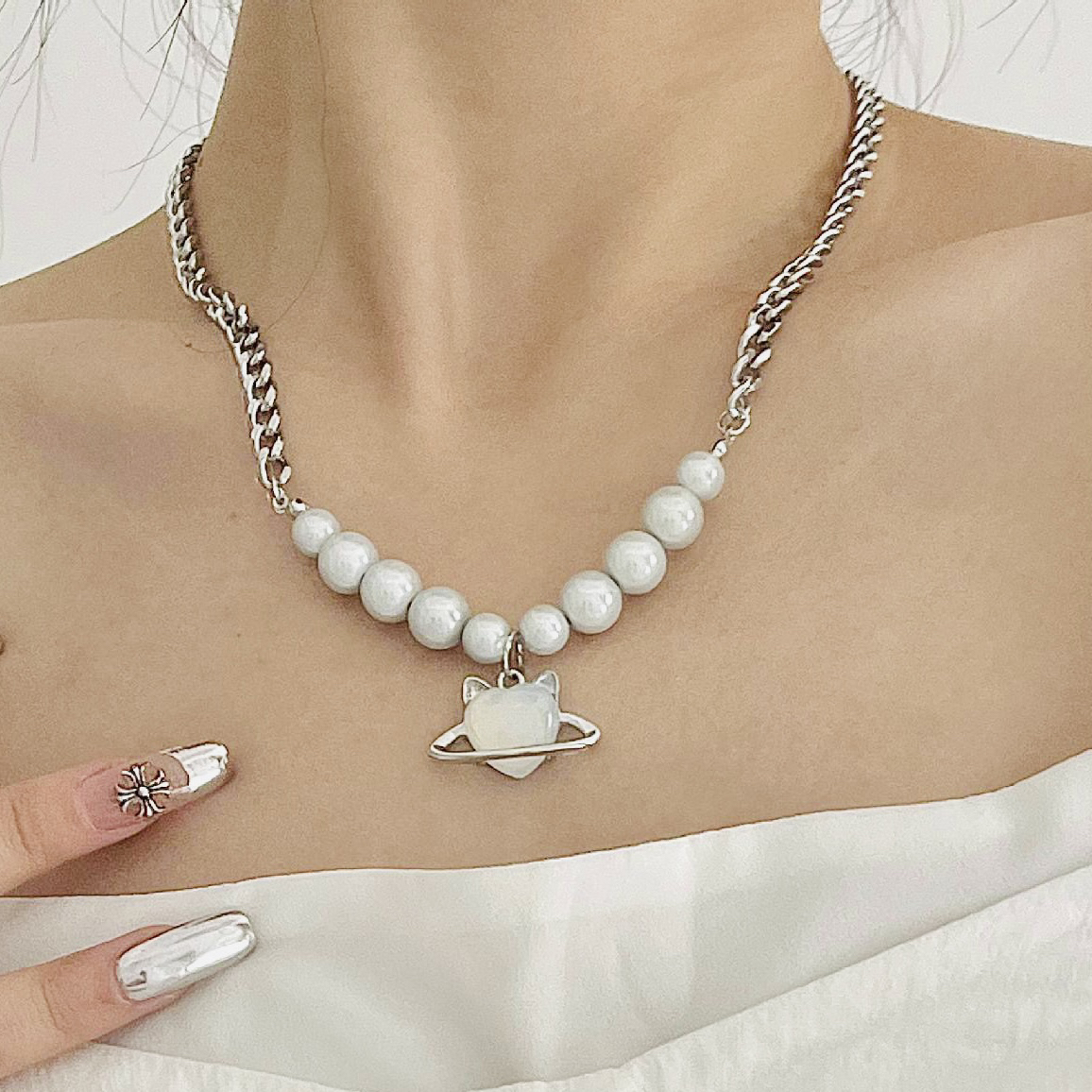 Silver Pendant Necklace | Jentle Jewelry