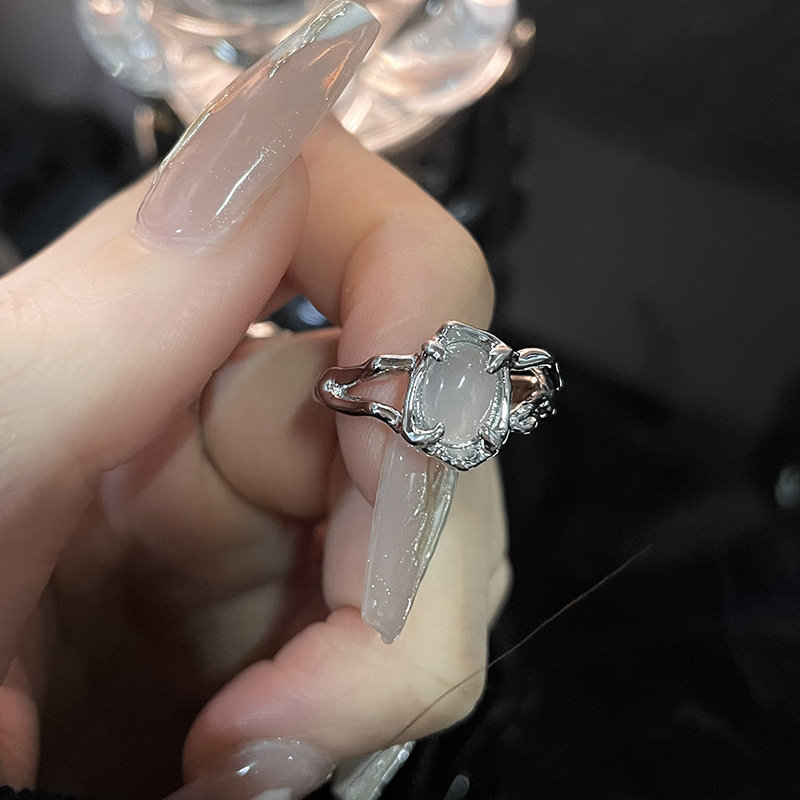 Moonstone Silver Rings | Jentle Jewelry