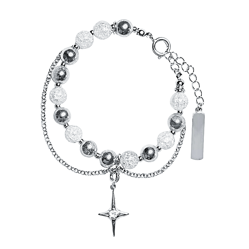 Shining Starlight Asteria Bracelet- Jentle Jewelry-Silver Jewelry