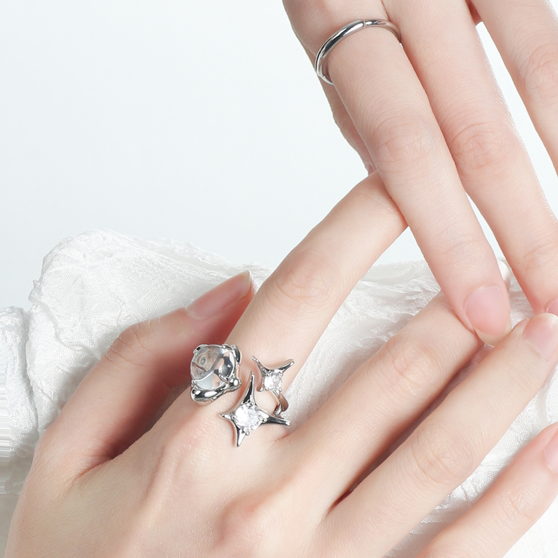 Star Silver Ring | Jentle Jewelry