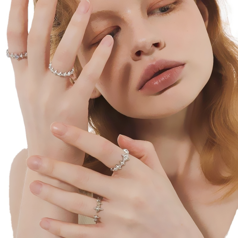 Star Silver Rings | Jentle Jewelry