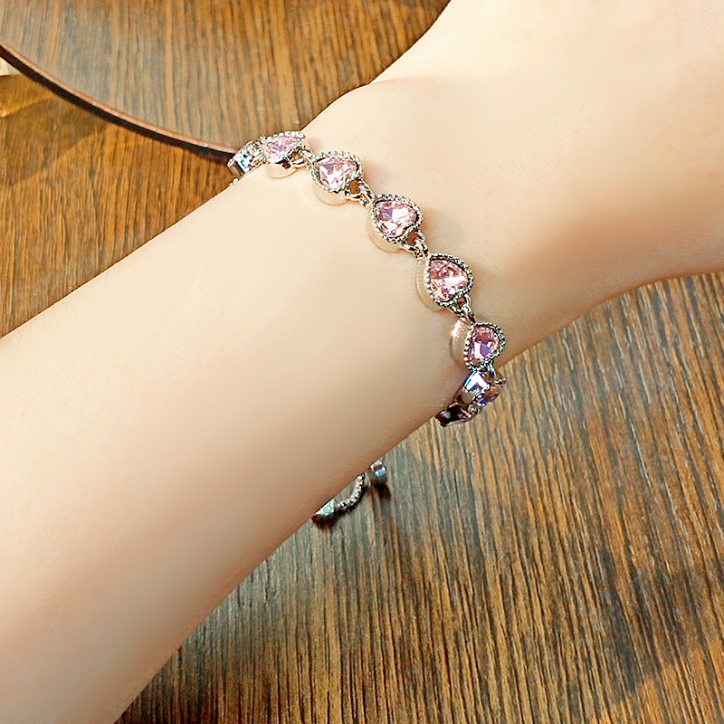 Heart Silver Bracelet | Jentle Jewelry