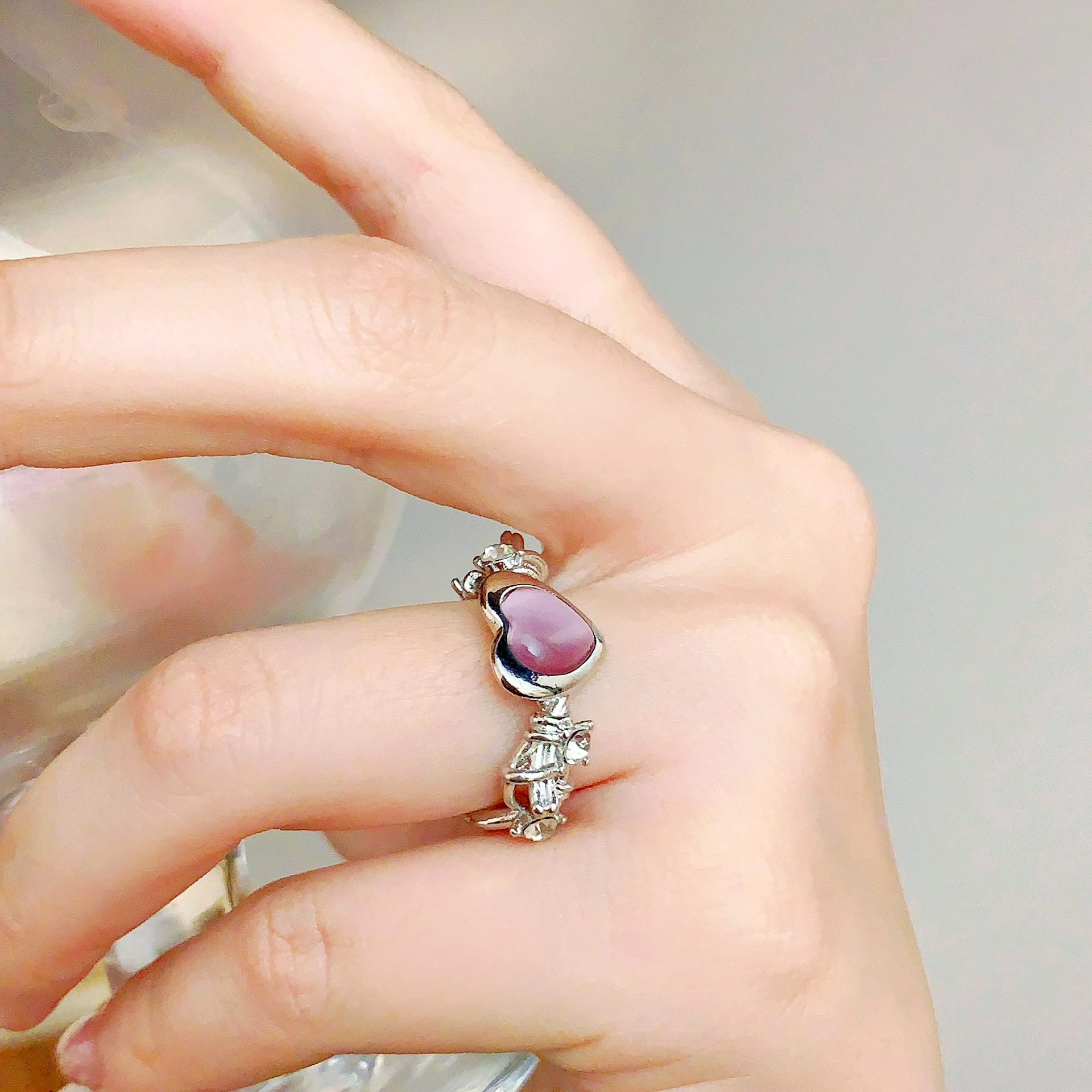 Heart Silver Ring | Jentle Jewelry