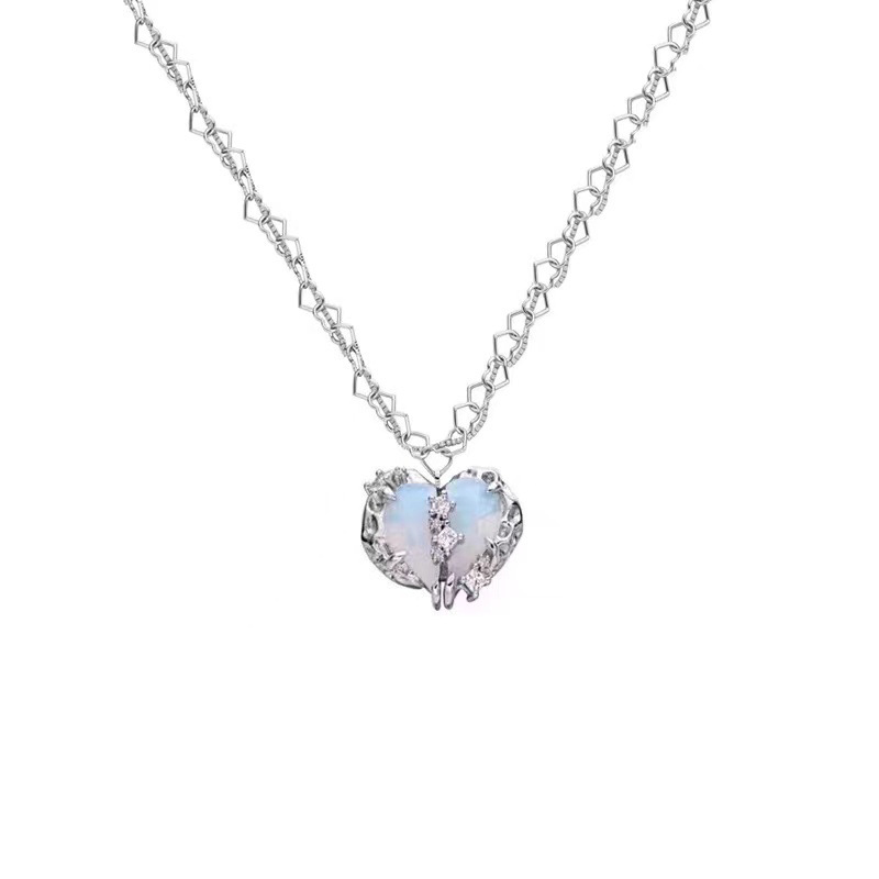 Self Love Zircon Necklace- Jentle Jewelry-Silver Jewelry