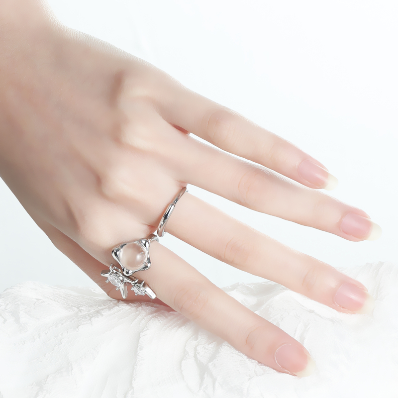 Star Silver Ring | Jentle Jewelry