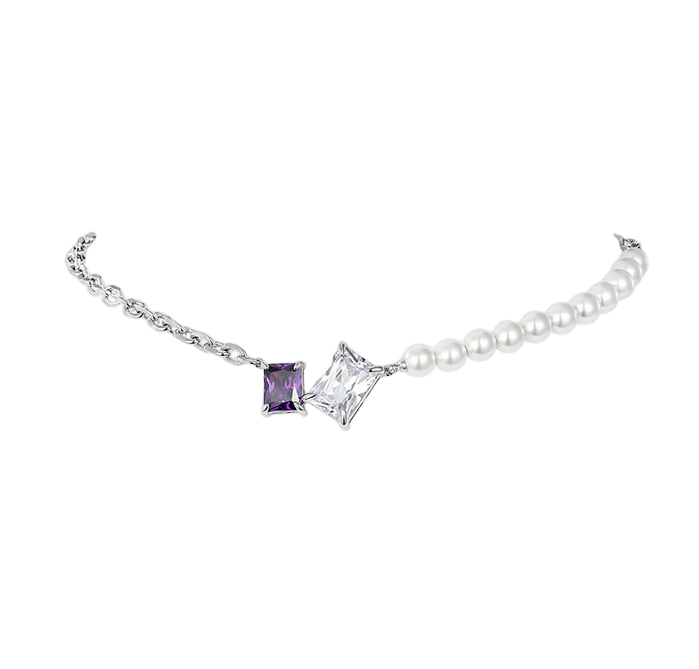 Twin Flame Necklace- Jentle Jewelry-Silver Jewelry
