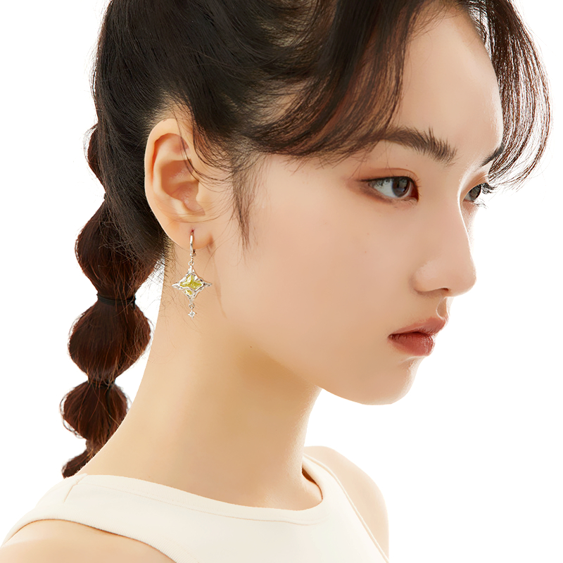 Star Silver Earrings | Jentle Jewelry