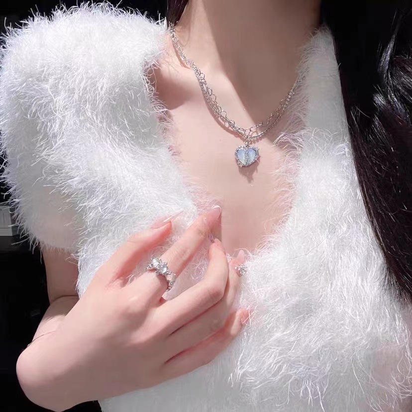 Heart Silver Necklace | Jentle Jewelry