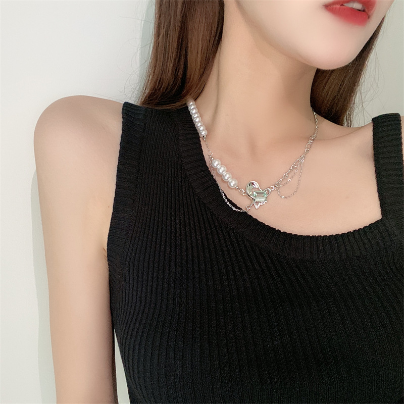 Heart Silver Necklace | Jentle Jewelry