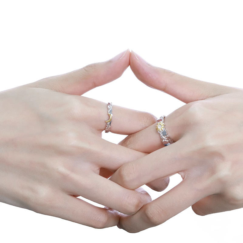 Sun and Moon Rings | Jentle Jewelry