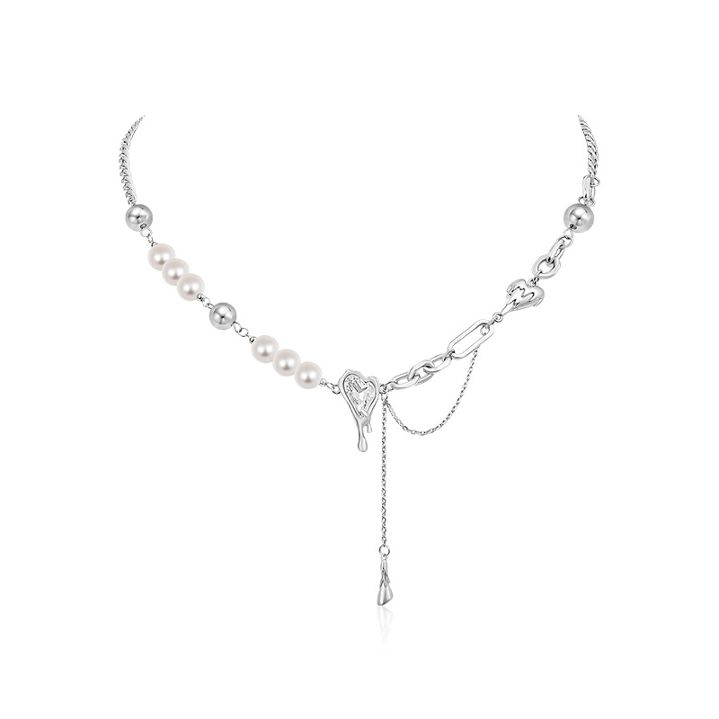 Pure Melting Love Necklace- Jentle Jewelry-Silver Jewelry