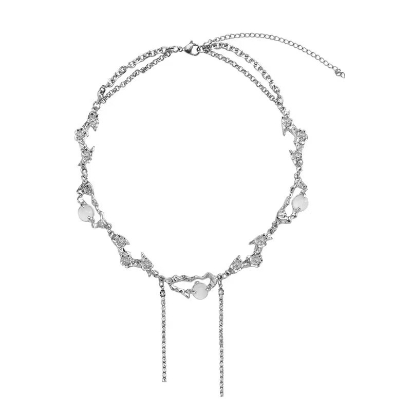 Moonlight Branch Necklace- Jentle Jewelry-Silver Jewelry