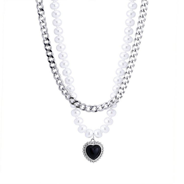 Fearless Heart Necklace- Jentle Jewelry-Silver Jewelry