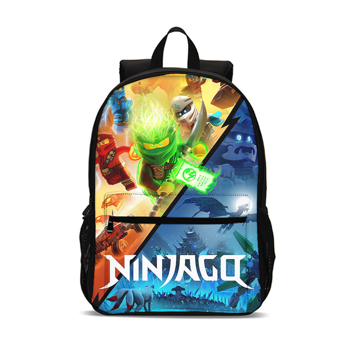 Ninjago 18 inches Backpack School Bag for Kids Large Capacity