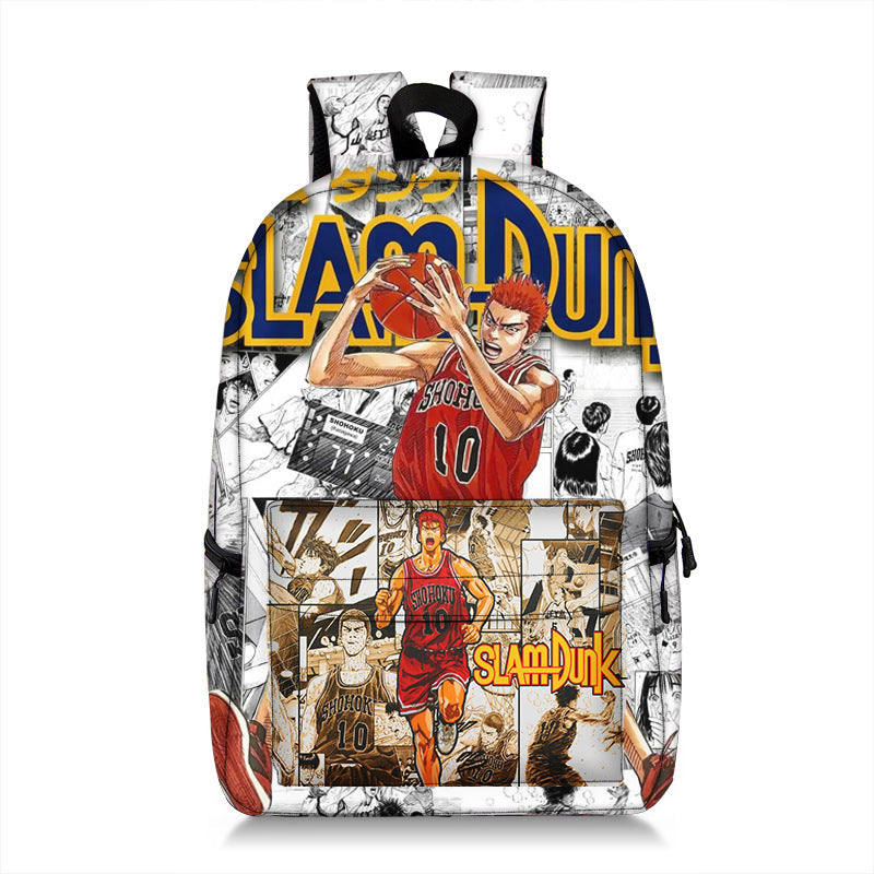 SLAM DUNK Backpack Kids Basketball School Bag Anime Bag Ideal Present