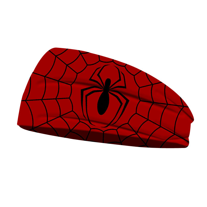 Spiderman Sports Headbands Quick Dry Headband Soft Breathable