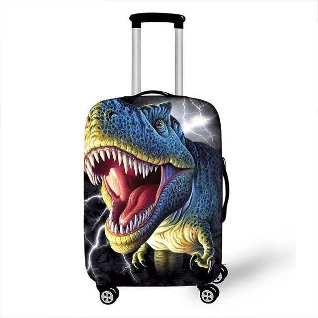 Dinosaur Luggage Cover Suitcase Protector Waterproof Anti-Dust Stretchable