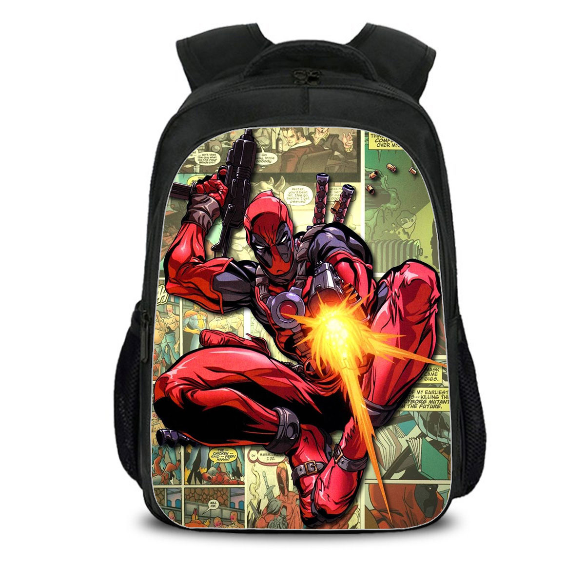 Deadpool Kid's School Backpack High Definition Graphic Print Nice Gift 