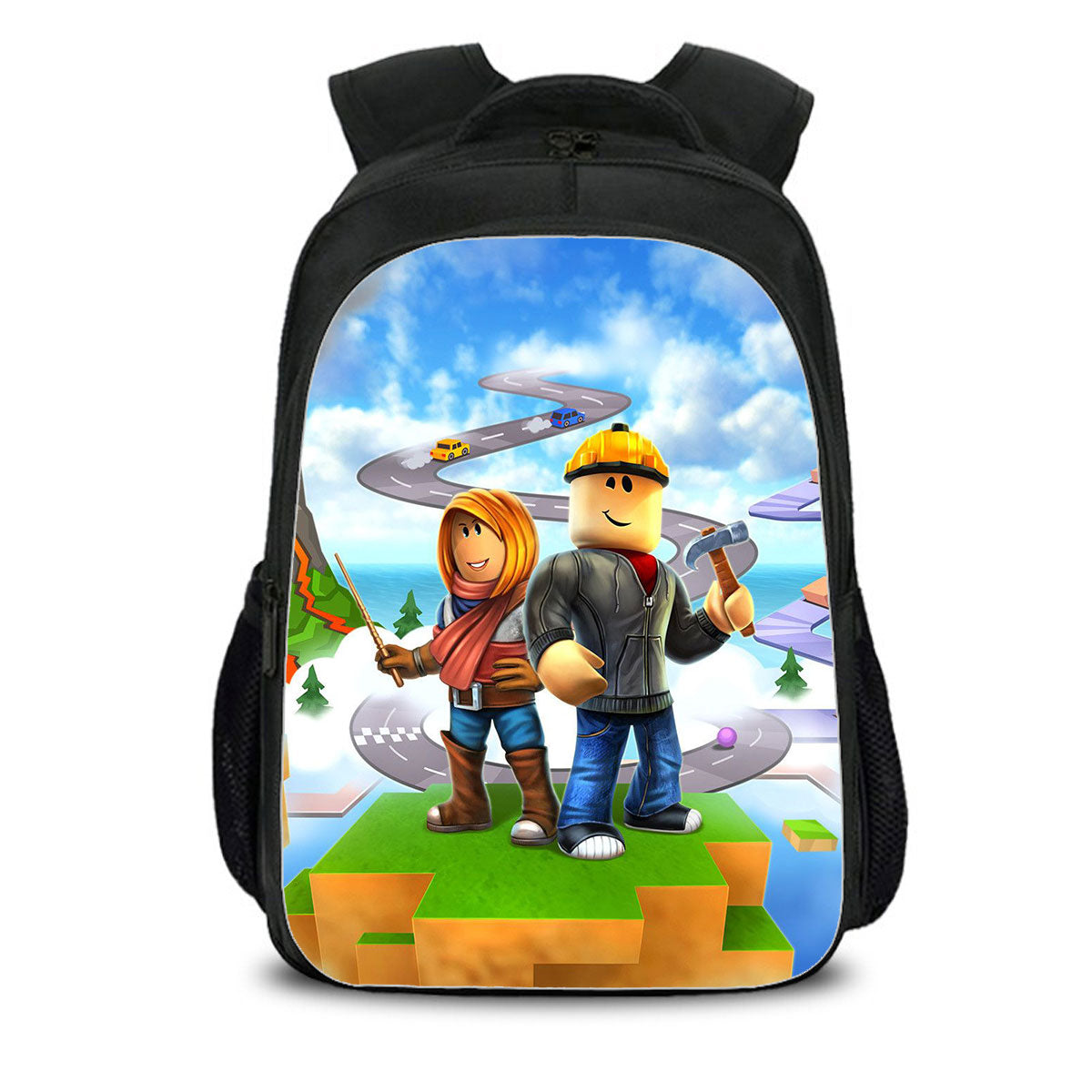 Kid's Roblox Backpack Lunch Bag Shoulder Bag Pencil Case School Merch Ideal Present
