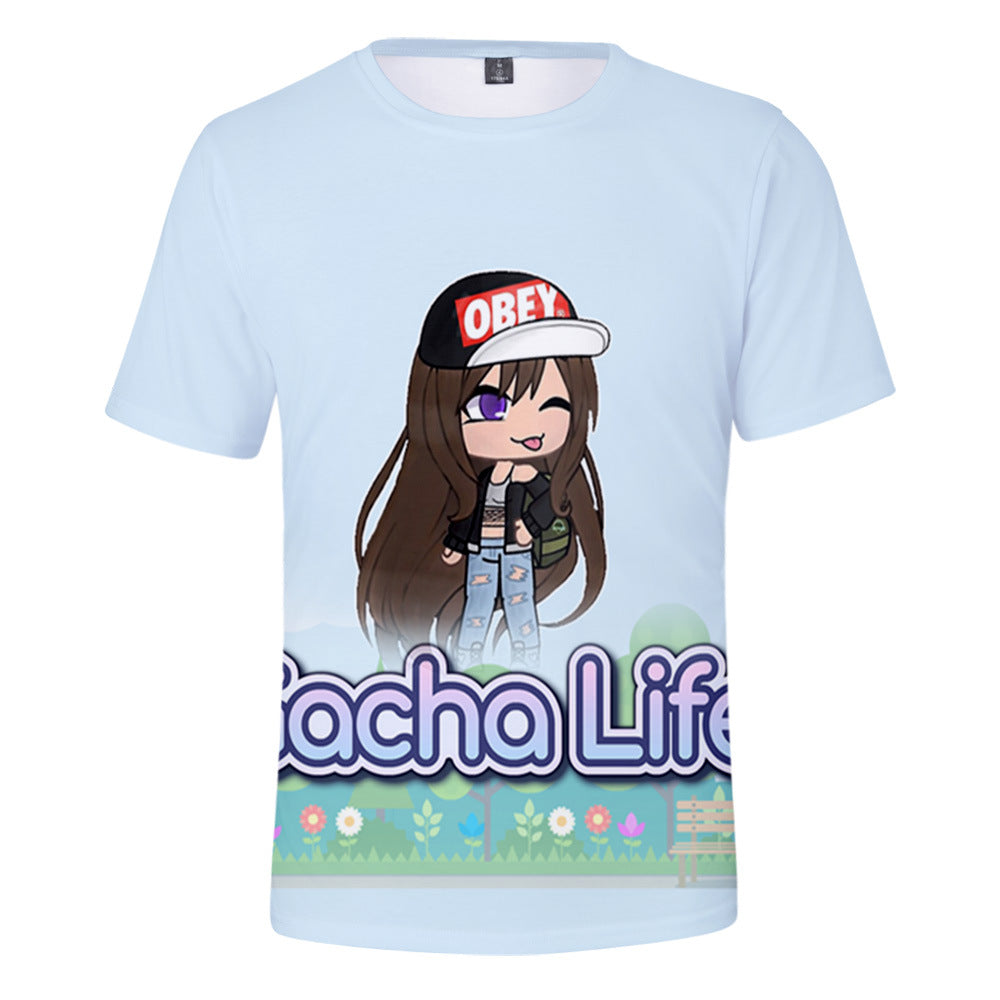 Gacha Life Gaming Style Tops Gacha Life T-Shirt