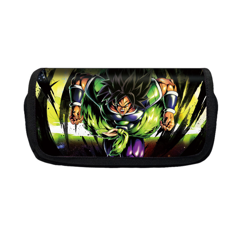 Dragon Ball Kid's Pencil Case with Two Compartments Zip Closure Ideal Present