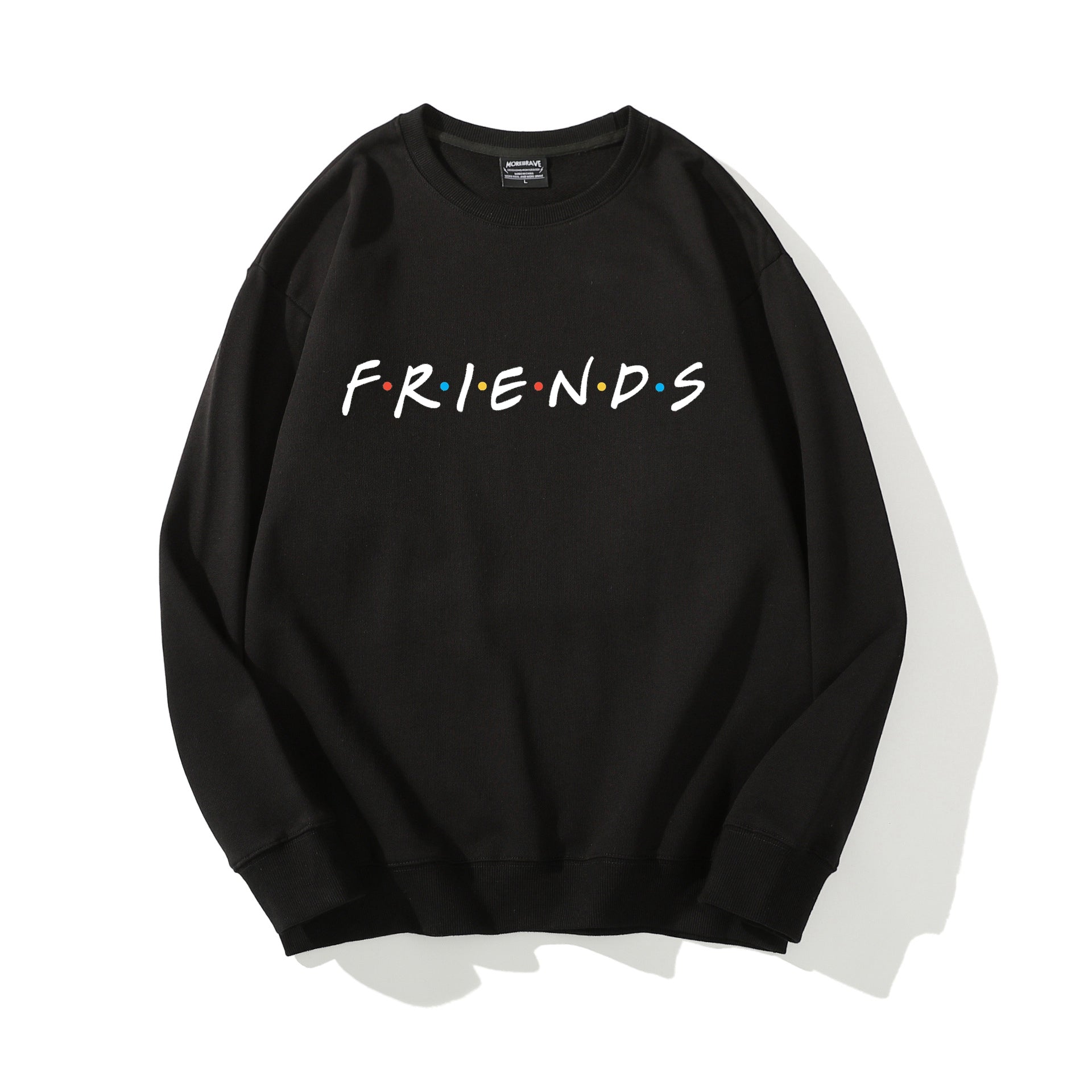 Friends Crewneck Sweatshirt Cotton Sweatshirt Outdoor Costume Ideal Present