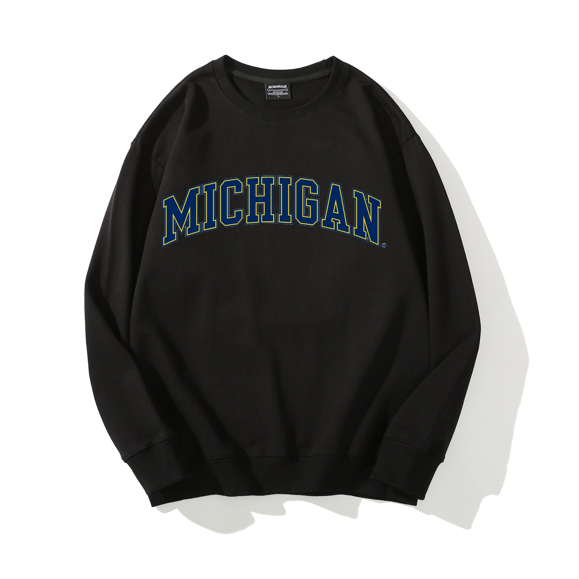 Michigan Crewneck Sweatshirt Cotton Sweatshirt Outdoor Costume Ideal Present