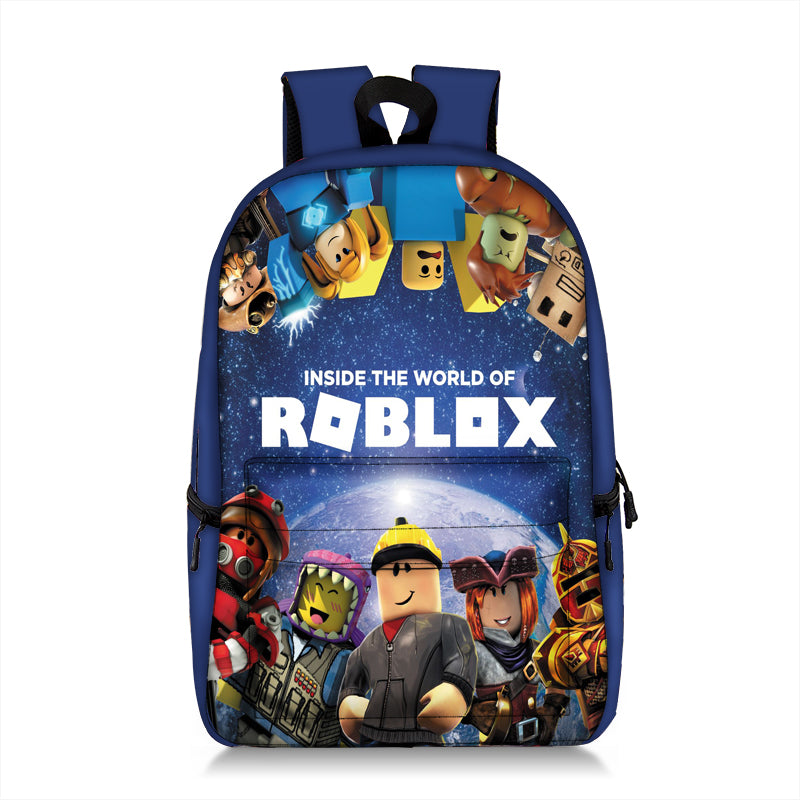 Roblox Backpack Kids School Bag All Over Print Bag Ideal Present
