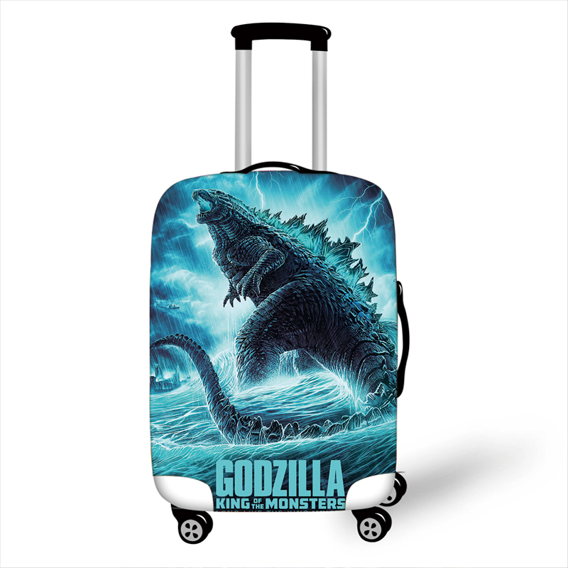 Godzilla Suitcase Luggage Cover Protector Waterproof Anti-Dust Stretchable
