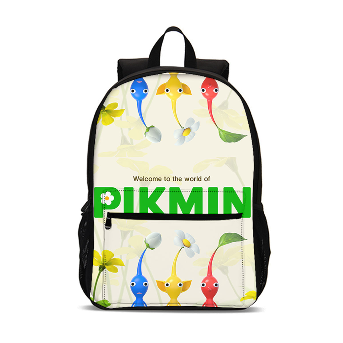 Pikmin 18 inches Backpack School Bag for Kids Large Capacity