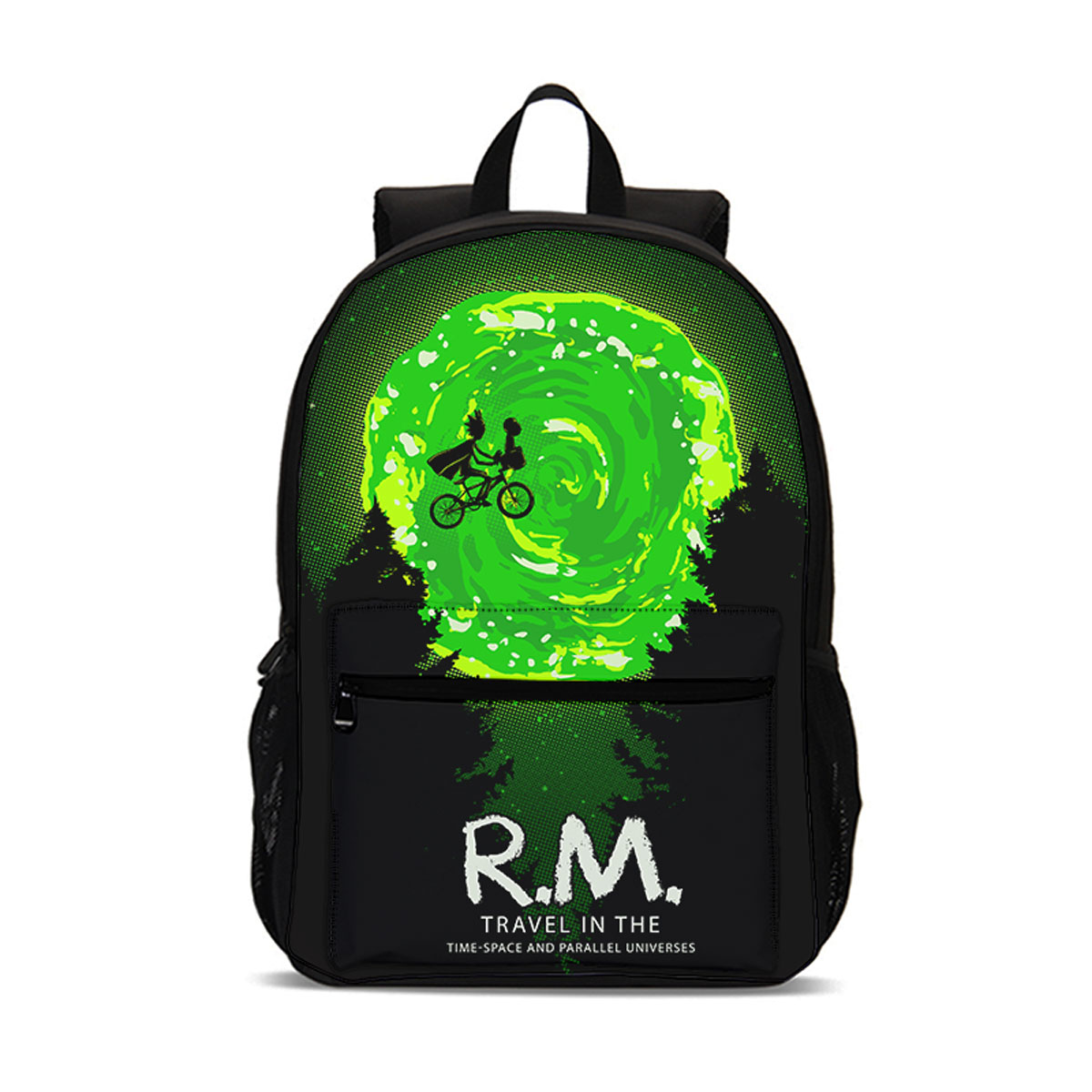 Rick and Morty 18 inches Backpack School Bag for Kids Large Capacity